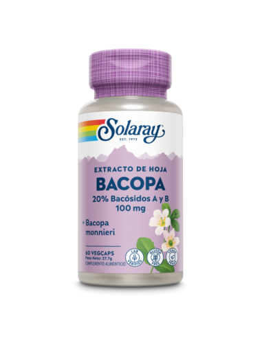 Bacopa, 100mg 60 vegicaps