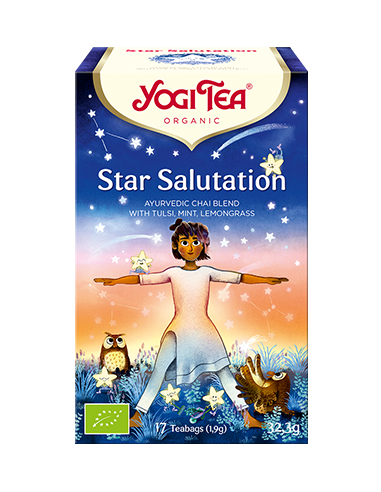 YogiTea Saludos a las estrellas, 17 filtros.