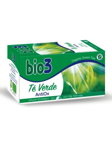 Té Verde, 25 filtros