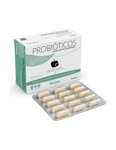 Probiotico Derboslim , 30 caps.