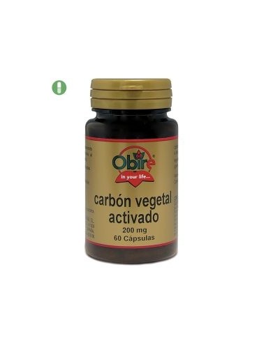 Carbón Vegetal Activado, 60cap.