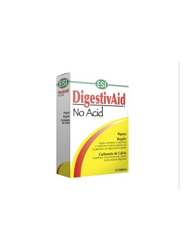 Digestivaid No Acid, 12tabletas