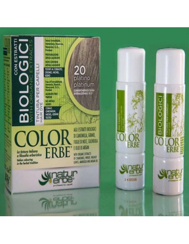 Tinte Color Erbe Biologic nº 20 PLATINO